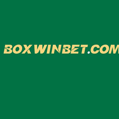 Logo da BOXWINBET